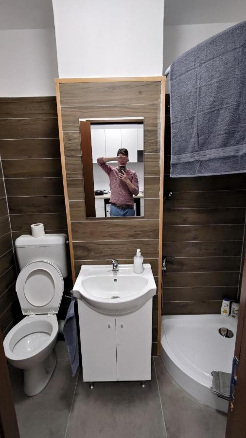 Garsoniera 30mp ChrysFlatty 1 - FREE NETFLIX Lägenhet Arad Exteriör bild