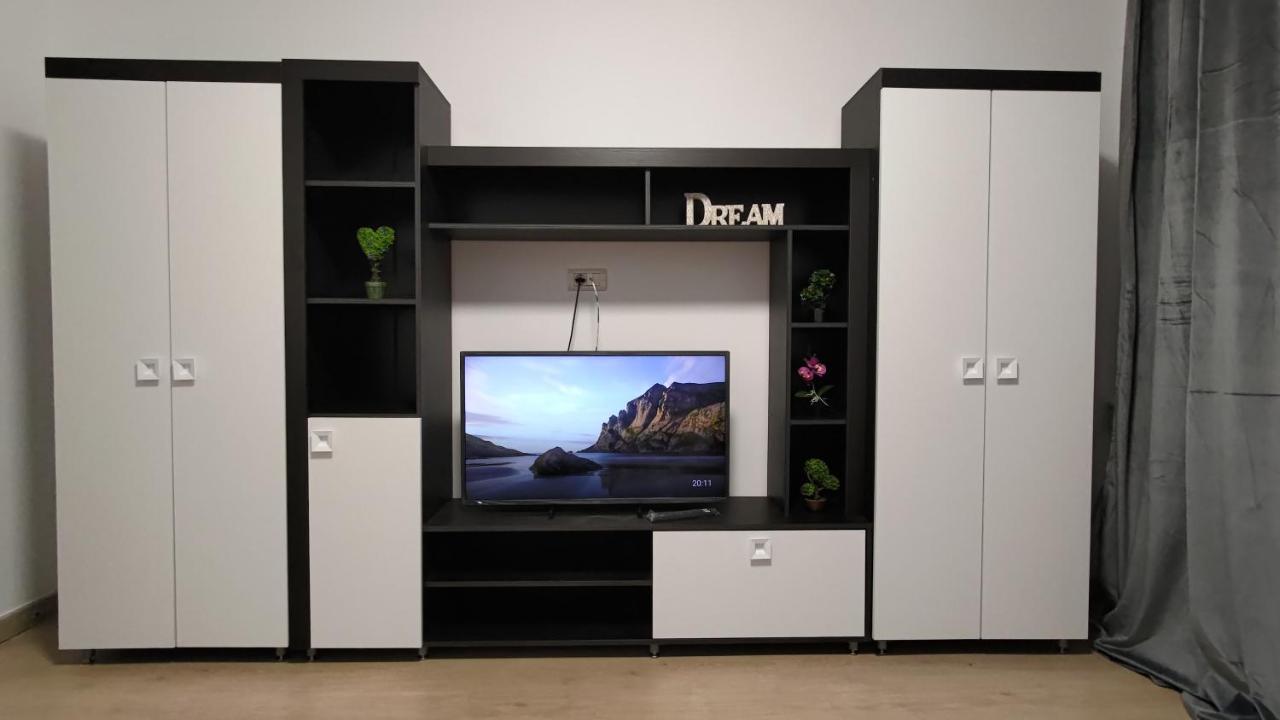 Garsoniera 30mp ChrysFlatty 1 - FREE NETFLIX Lägenhet Arad Exteriör bild